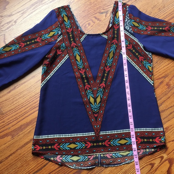 Francesca’s Blue Rain blouse - Picture 6 of 8